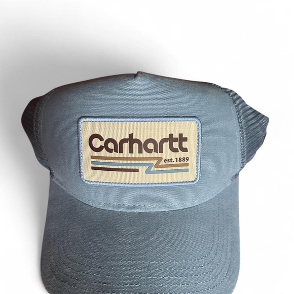 Carhartt Light Blue Mesh Cap - Picture 2 of 2